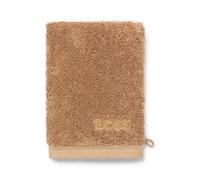 BOSS Gant de toilette à logo en coton de la mer Égée - Style LOFT Camel GANT 015021, MITT-LOFT Marron ONESI