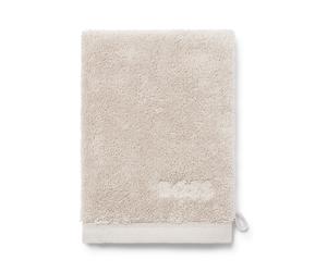 BOSS Gant de toilette en coton de la mer Égée avec logo brodé - Style LOFT GreigeN Mitt 015021, MITT-1013448 Beige clair ONESI