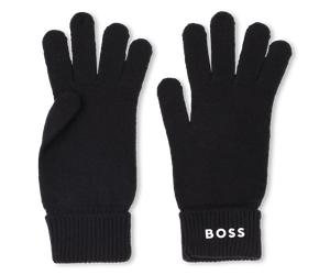 Boss - Gant Tricot En Jersey - Black - Garçon - Taille T3