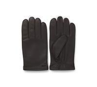 BOSS Gants en cuir avec logo - Style Kranton-ME, 50526680 Marron foncé 9.5