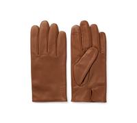 BOSS Gants en cuir grainé avec doublure intégrale et logo gravé au laser - Style Glove, 50526831 Marron 9