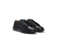 BOSS Gary baskets en cuir brossé à lacets élastiques - Style Gary_Tenn_buamf, 50546855 Noir 41