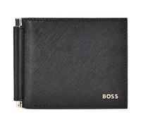 Boss GB Étui pour cartes de crédit Cuir véritable 10.5 cm noir