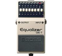 Boss GE-7 Equalizer Guitar Pedal Effects Beige & Noir 7 Band Equalizer NEUF