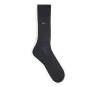 BOSS Chaussettes 'George' anthracite / gris chiné, Taille 43-44