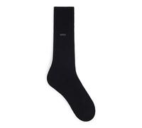 BOSS Chaussettes 'George' gris / noir, Taille 46,5-48