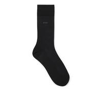 BOSS Chaussettes 'George' gris / noir, Taille 46,5-48
