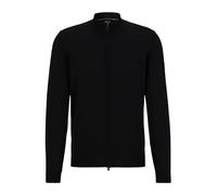 Boss - Gilet à Fermeture Éclair Noir - Homme - Pulls - Noir - Taille: 3XL