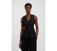 BOSS Gilet ajustable en crêpe stretch - Style C_Javesta1, 50549419 Noir 44