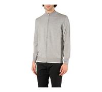 Boss - Gilet Cardigan Zippé - Homme - Pulls - Gris - Taille: 3XL