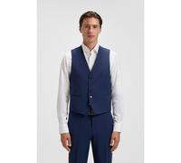 BOSS Gilet droit en laine mélangée stretch - Style H-Jasper-VS-MM-C-224, 50480017 Bleu 56