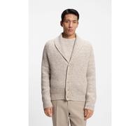 BOSS Gilet en maille de laine et de cachemire - Style L-Umonza, 50555193 Naturel L