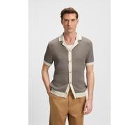 BOSS Gilet Regular en maille de coton - Style C-Iconico, 50543163 Fantaisie XL