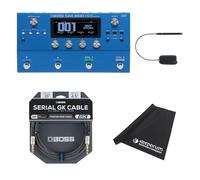 Boss GM-800 Pédale synthétiseur + micro GK-5 + câble BGK-15 + chiffon en microfibre Keepdrum