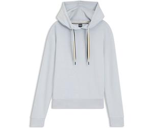 BOSS Grey/Blue Relaxed Fit Logo Hoodie