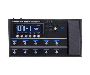 BOSS GT-1000 | Le leader des processeurs d'effets pour guitare | Une qualité sonore sans équivalent | Des amplis guitare hautement expressifs grâce à AIRD | Effets BOSS intégrés| Bluetooth