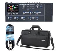 Boss GX-100 Appareil multi-effets avec étui Boss et câble Keepdrum