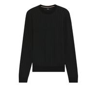 Boss - H-Habito Herringbone Sweater - Homme - Pulls - Noir - Taille: XL