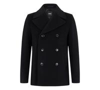 Boss - H-Hyde Peacoat-264 - Homme - Manteaux - Noir - Taille: XL