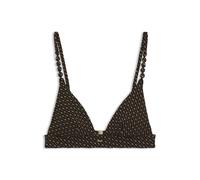 BOSS Haut de bikini à motif monogramme avec garnissage amovible - Style TRIANGLE_BOSS PEARL, 50561303 Fantaisie M