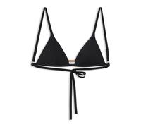 BOSS Haut de bikini à rayures emblématiques - Style ICONIC TRIANGLE, 50545284 Noir L