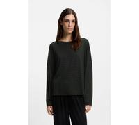 BOSS Haut de pyjama à imprimé monogramme et manches chauve-souris - Style B Logo_LS-Shirt, 50550693 Noir M