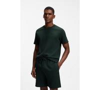 BOSS Haut de pyjama en maille gaufrée - Style Waffle T-Shirt, 50535891 Vert sombre XXL