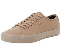 BOSS Homme Aiden_Tenn_sgrpu Baskets de Tennis, Beige foncé, 43 EU