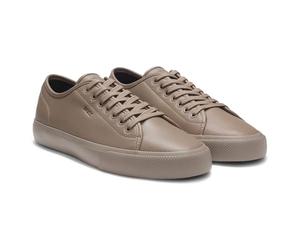 BOSS Homme Aiden_Tenn_sgrpu Baskets de Tennis, Beige foncé, 43 EU