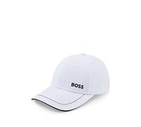 BOSS Homme Casquette, Blanc, Taille unique
