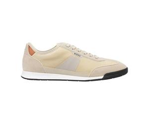 BOSS Homme Nitan_Lowp_nymith 10271652 01 Baskets à Profil Bas, Beige Ouvert, 45 EU