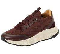 BOSS Homme Ttnm Evo_slon_knbult Baskets à Enfiler, Rouge foncé, 40 EU