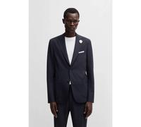 Boss, Homme, Vestes, Bleu, Taille: 2XL Blazer en Tissu Stretch Bleu Saison des Mariages