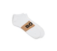BOSS Hommes 2P AS Logo CC Lot de deux paires de chaussettes basses en maille stretch