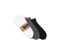 BOSS Chaussettes noisette / graphite / noir / blanc, Taille 43-46