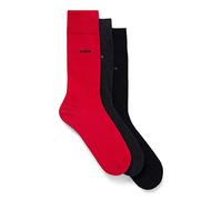 BOSS Hommes 3P RS GiftSet Uni CC Lot de trois paires de chaussettes mi-mollet - Coffrets cadeaux
