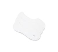 BOSS Lot de trois paires de chaussettes invisibles en coton mélangé - Style 3P SL Uni CC, 50541442 Blanc 41-42