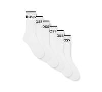 BOSS Lot de 6 paires de chaussettes Homme - Blanc 38-42.5