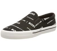 BOSS Hommes Aiden Slon Porsche x Baskets à Enfiler en Toile de Coton