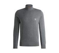 BOSS Hommes Akiro S Pull à col roulé Regular en Coton et Cachemire