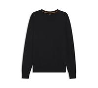 BOSS Hommes Asac C Pull en Maille de Coton à Logo brodé