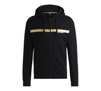 BOSS Hommes Authentic Jacket H Sweat à Capuche zippé en Molleton de Coton avec Logo imprimé en Transfert