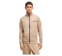 BOSS Hommes Authentic Jacket Z Veste zippée en molleton de coton avec logo imprimé