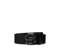 BOSS Hommes B Icon-G Ceinture en cuir italien avec boucle à monogramme Double B
