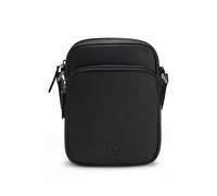 BOSS Hommes B Icon Sac reporter en cuir italien à monogramme Double B