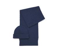 BOSS Hommes Baci SET Coffret cadeau bonnet et écharpe en laine mélangée