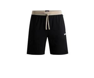 BOSS Hommes Balance Shorts Short de Pyjama en Coton mélangé avec Logo imprimé