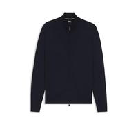 BOSS Hommes Balonso Cardigan zippé en Laine mérinos Extra-Fine