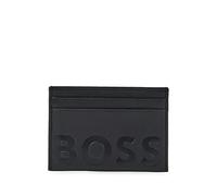BOSS Porte-cartes en cuir grainé avec logo embossé - Style Big BB_S card, 50470809 Noir pcs.