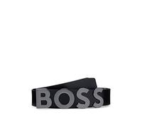 BOSS Hommes Bold-G Sz35 Ceinture en cuir italien avec boucle plate à logo
